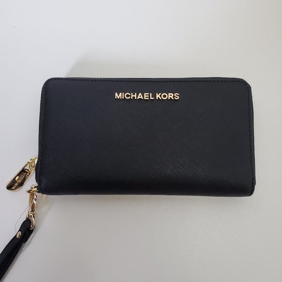 Michael Kors | Jet Set Travel Large Flat Multifunction Phone Case Wallet - Picture 8 of 8